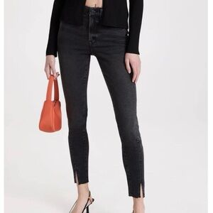 Good American Skinny Jeans W/bottom slit
